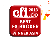 2013 CFI.co แมกกาซีน ฟอเร็กซ์ โบรกเกอร์ที่ดีที่สุดในเอเชีย